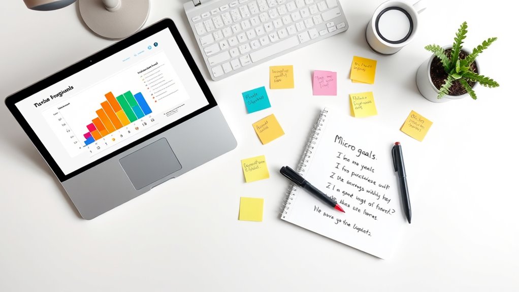 break down goals systematically
