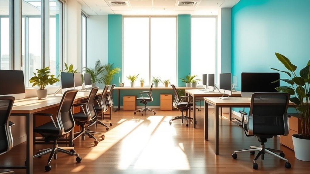 color influences workspace mood