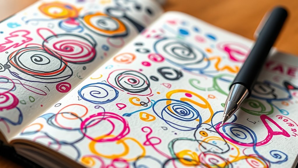 consistent doodling fosters mindfulness