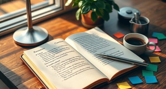 create a weekly personal guide