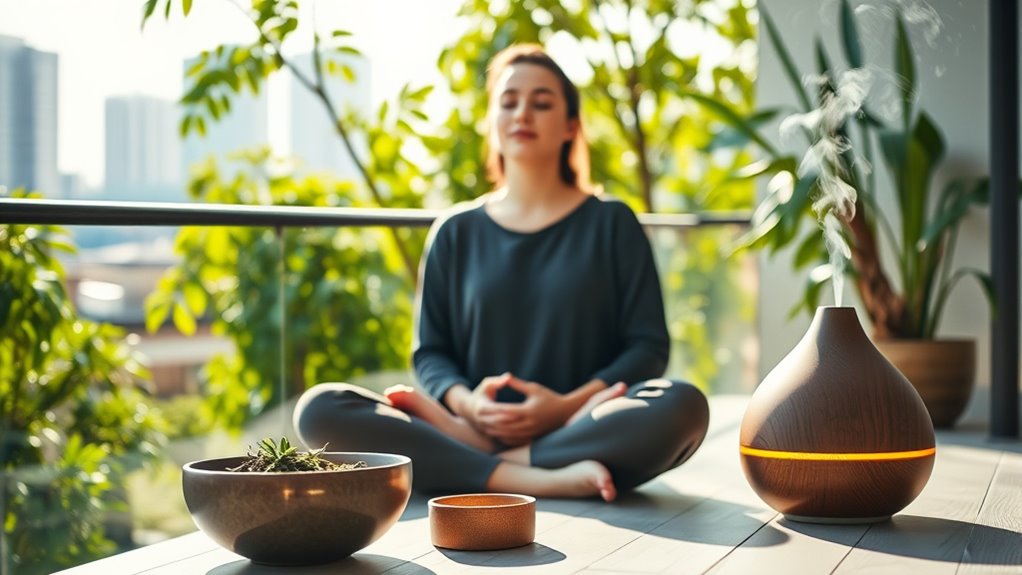 deep breathing eases transition
