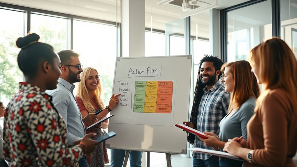 define clear next steps