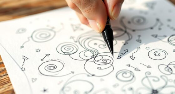 doodling to clarify thoughts