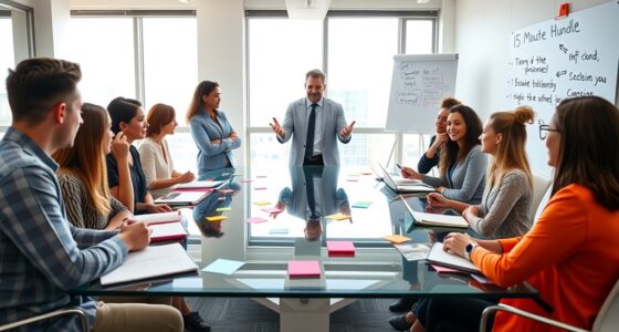 efficient monday team huddle