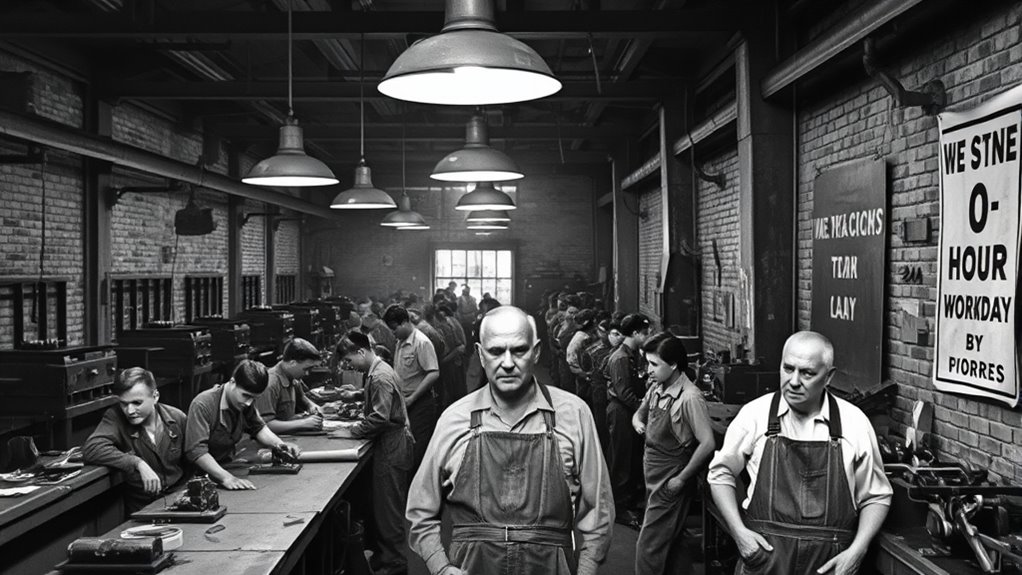 eight hour workday history