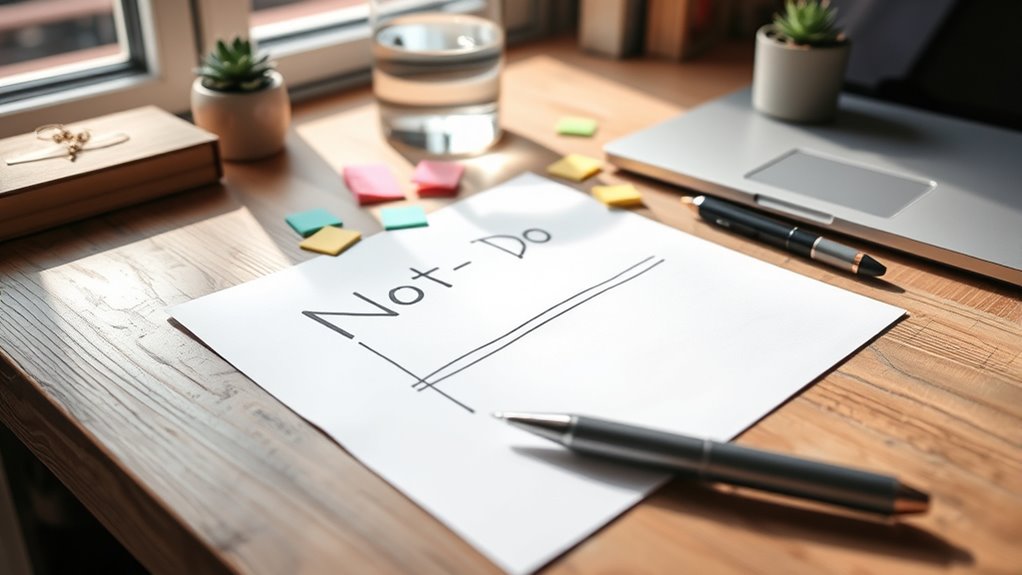 eliminate unproductive daily routines
