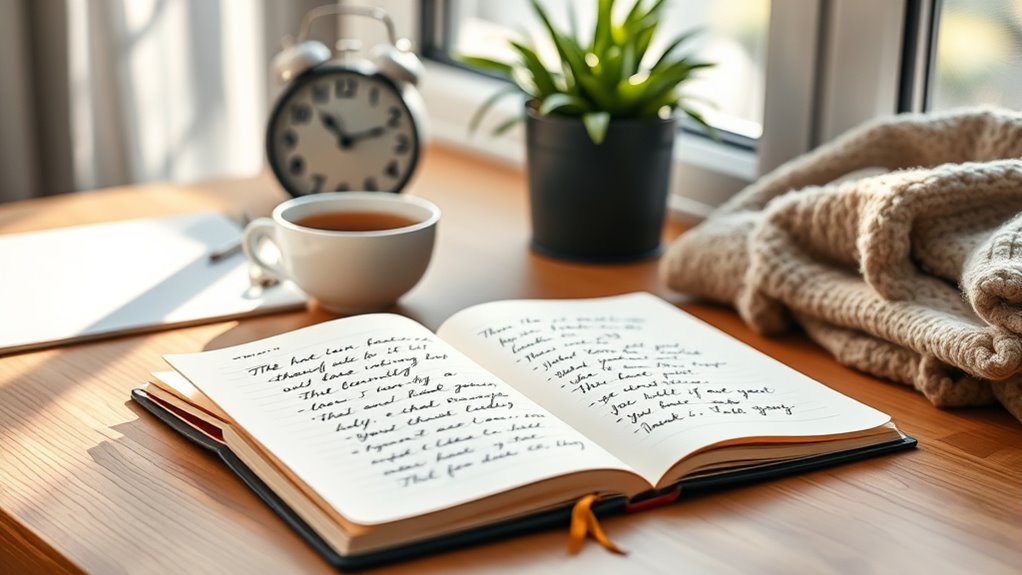 establish consistent self care routine