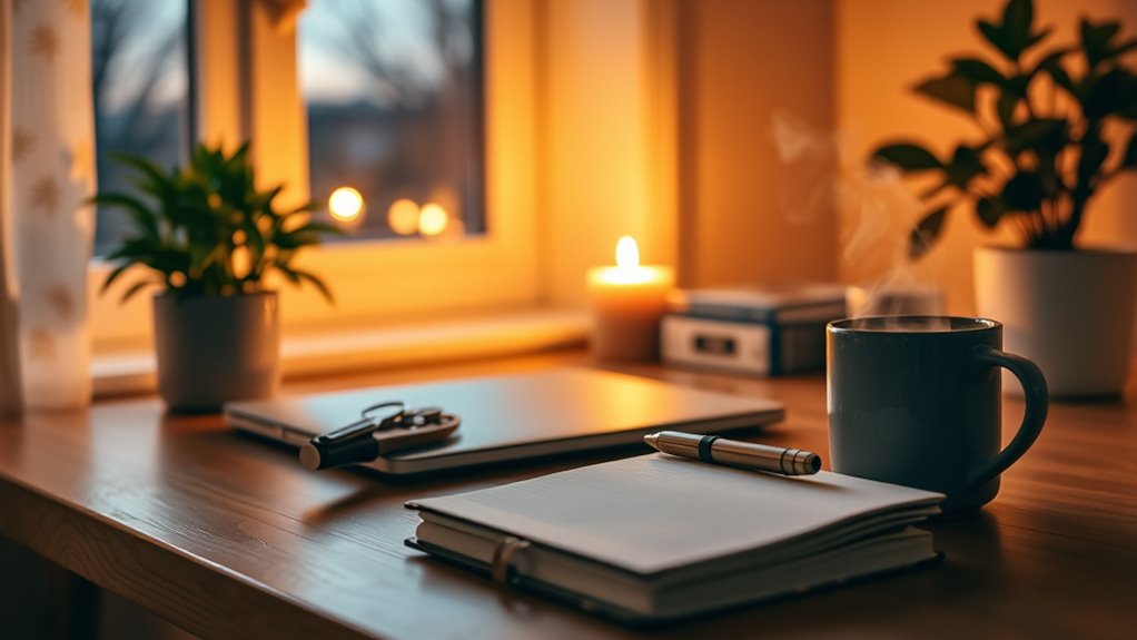 establish end of day rituals