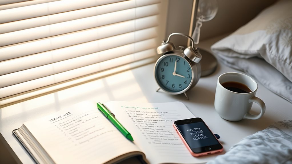 evening planning reduces morning stress