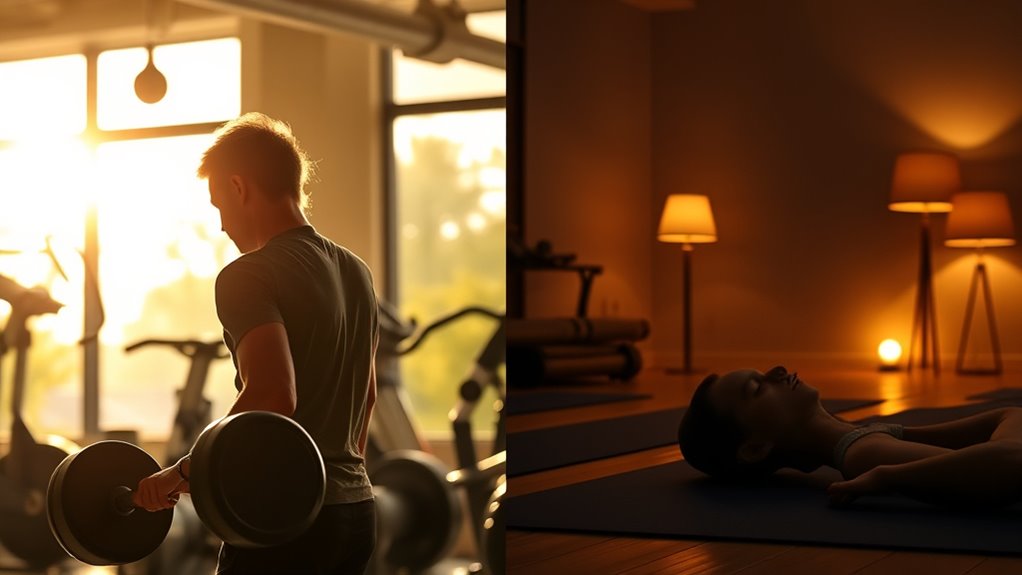 exercise timing optimizes circadian alignment