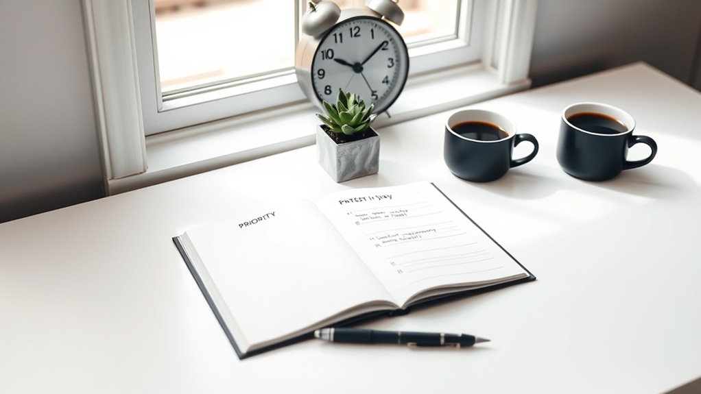 focus on essential priorities