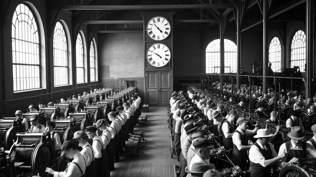 labor movements shaped workweek