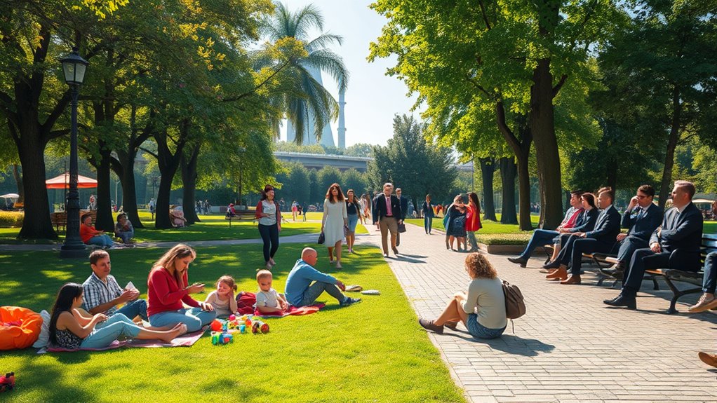 leisure access and social class