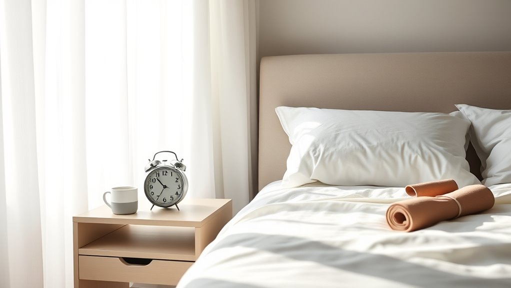 maintain regular sleep habits