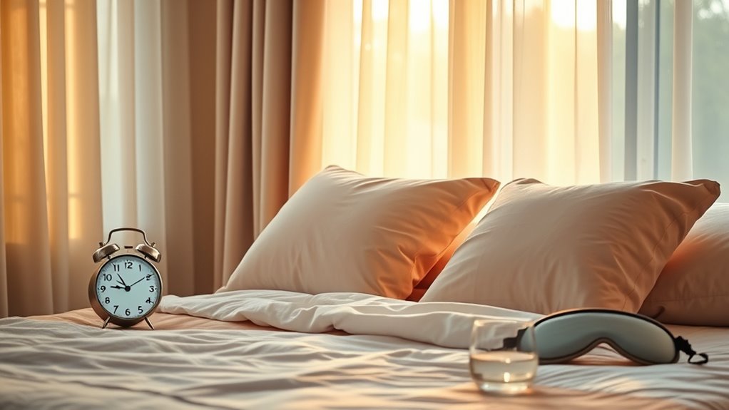 maintain regular sleep schedule