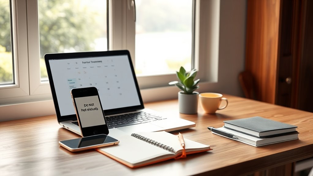 manage notifications for focus