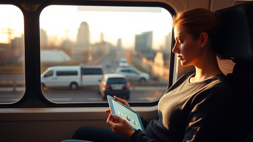 mindful travel technology use