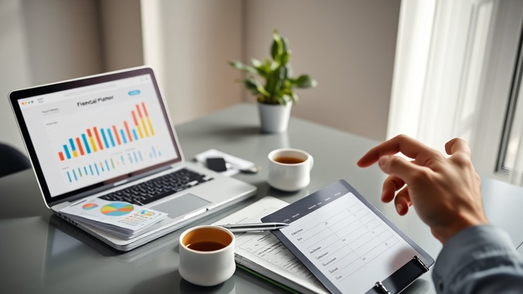 monitor and adjust finances