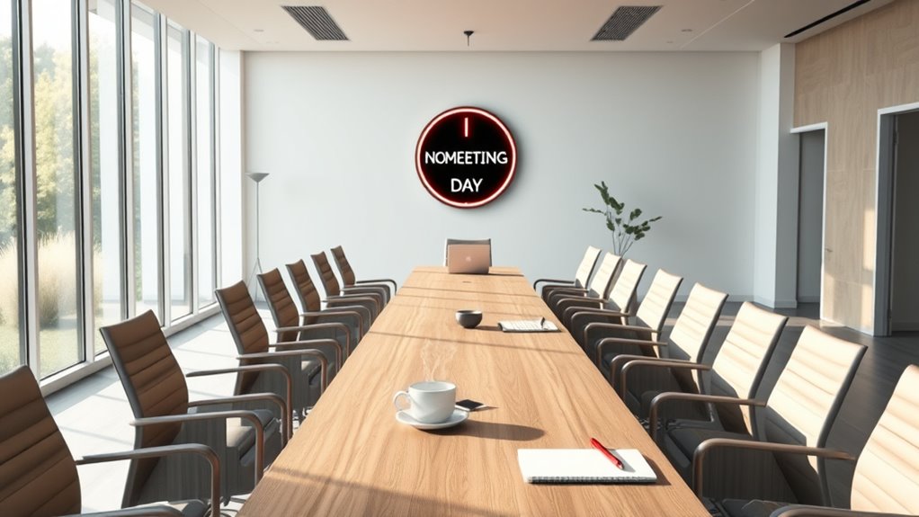 no meeting focus and well being