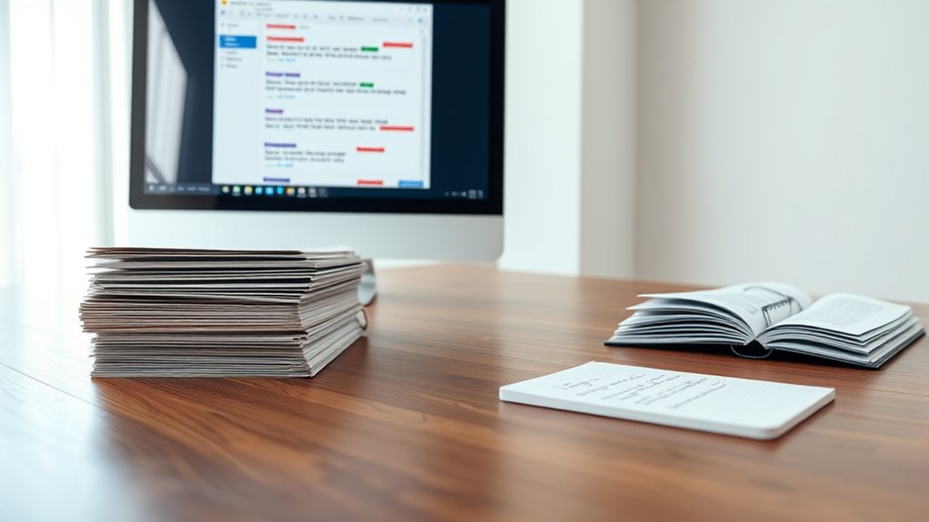 organize emails with folders