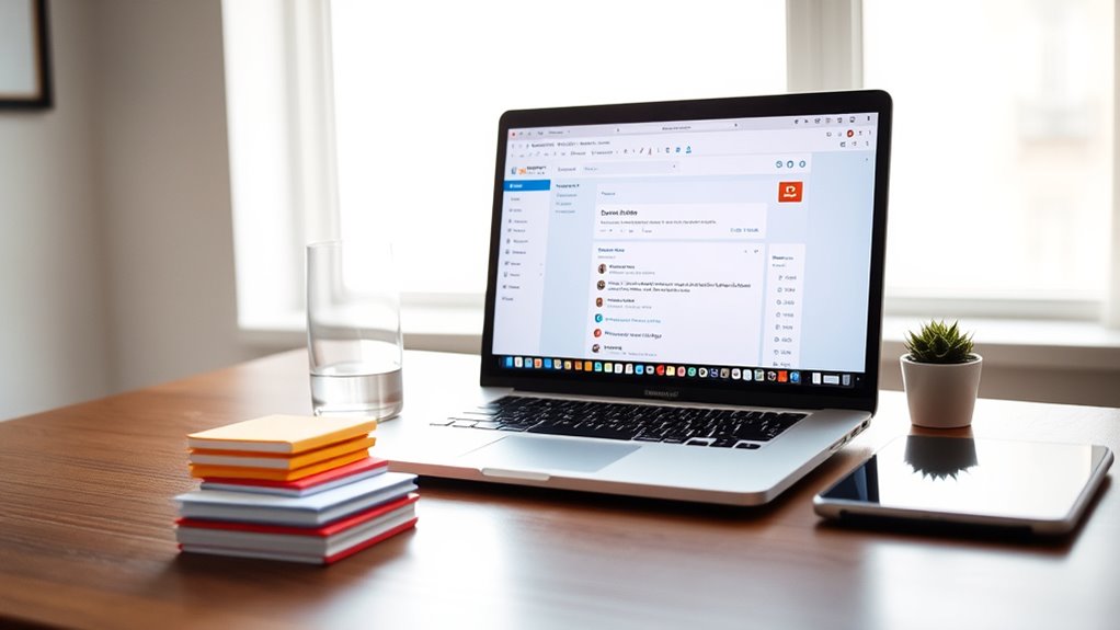 organized ergonomic clutter free workspace