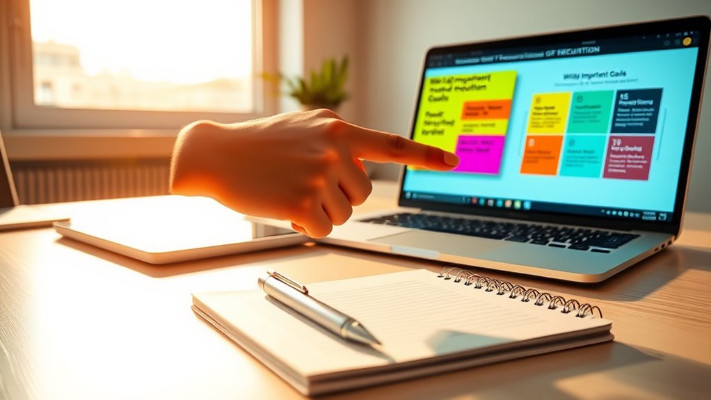 prioritize goals manage time