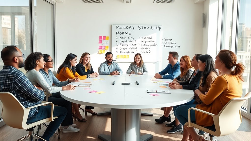 set clear team norms