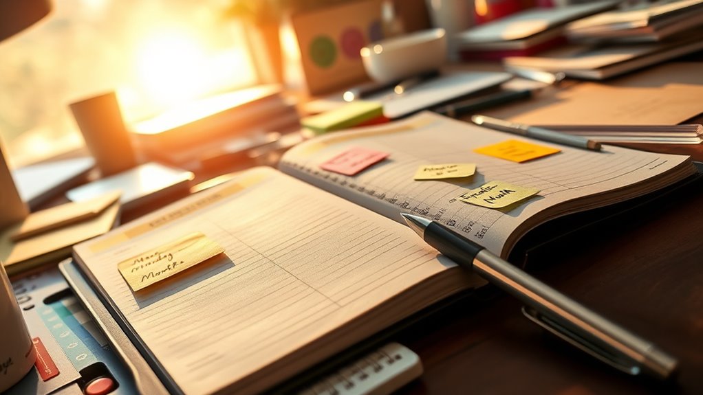 set goals plan milestones