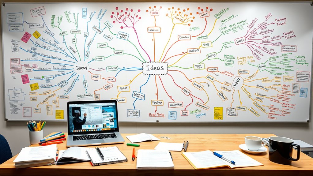 visual idea clustering techniques