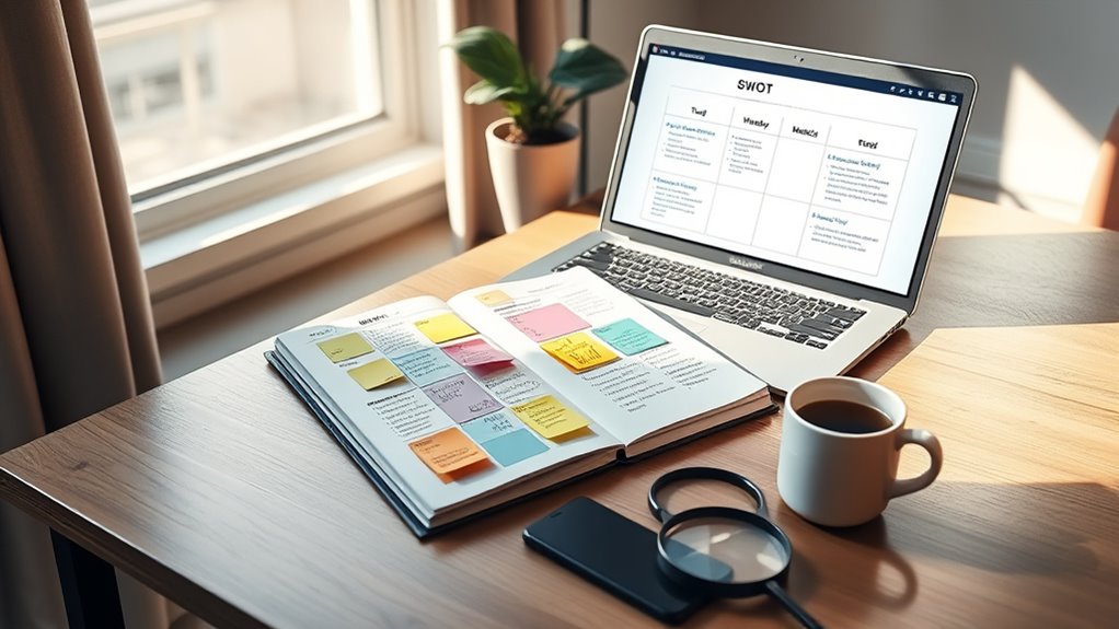 weekly swot review routine
