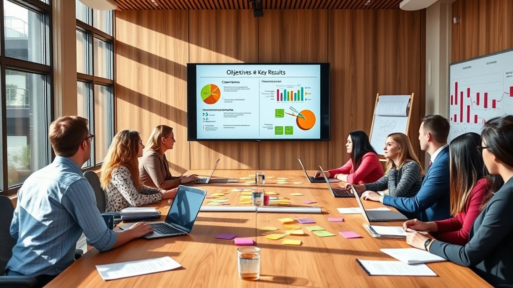 align goals from top