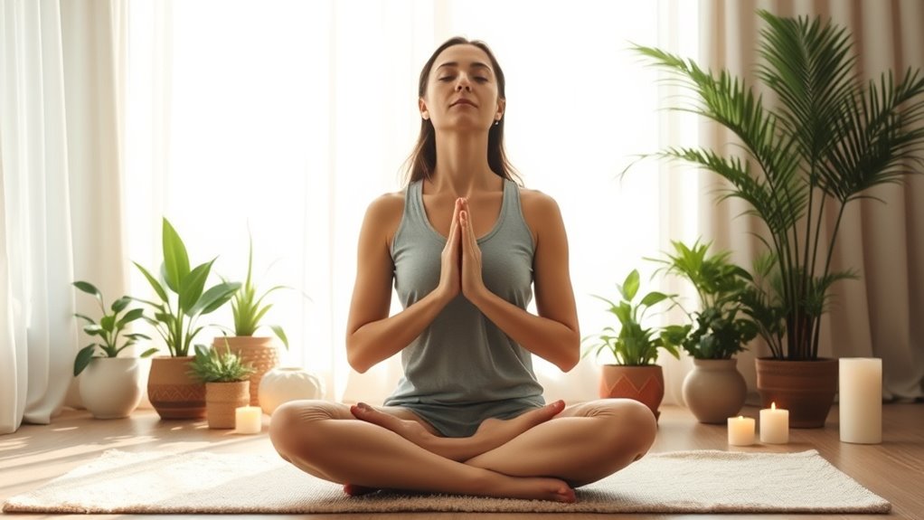 breathing calms and relaxes