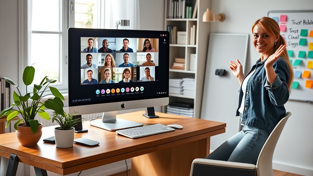 build trust through clear goals