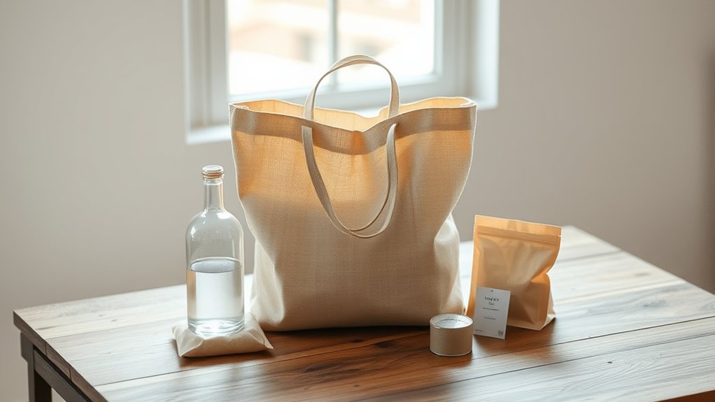 choose minimal reusable packaging