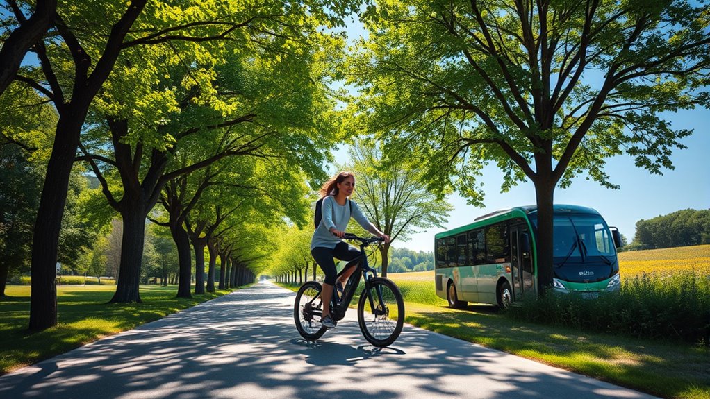 choose sustainable travel modes