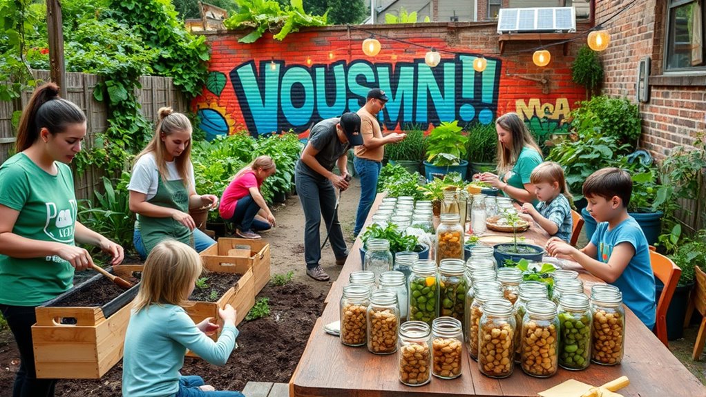 community action promotes sustainability