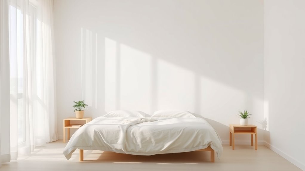 create calm restful space