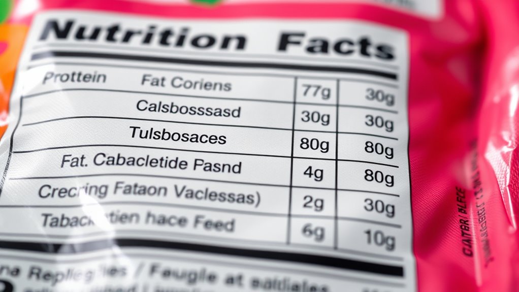 decoding food nutrition labels