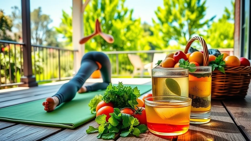 develop consistent healthy habits