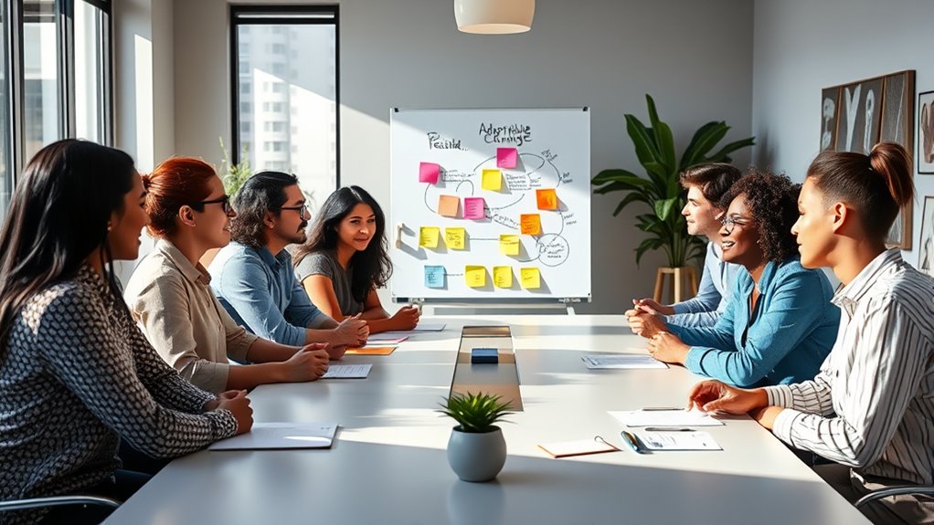 encourage open flexible communication