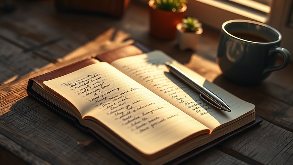 establish consistent journaling habits