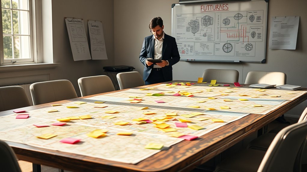 explore multiple future scenarios