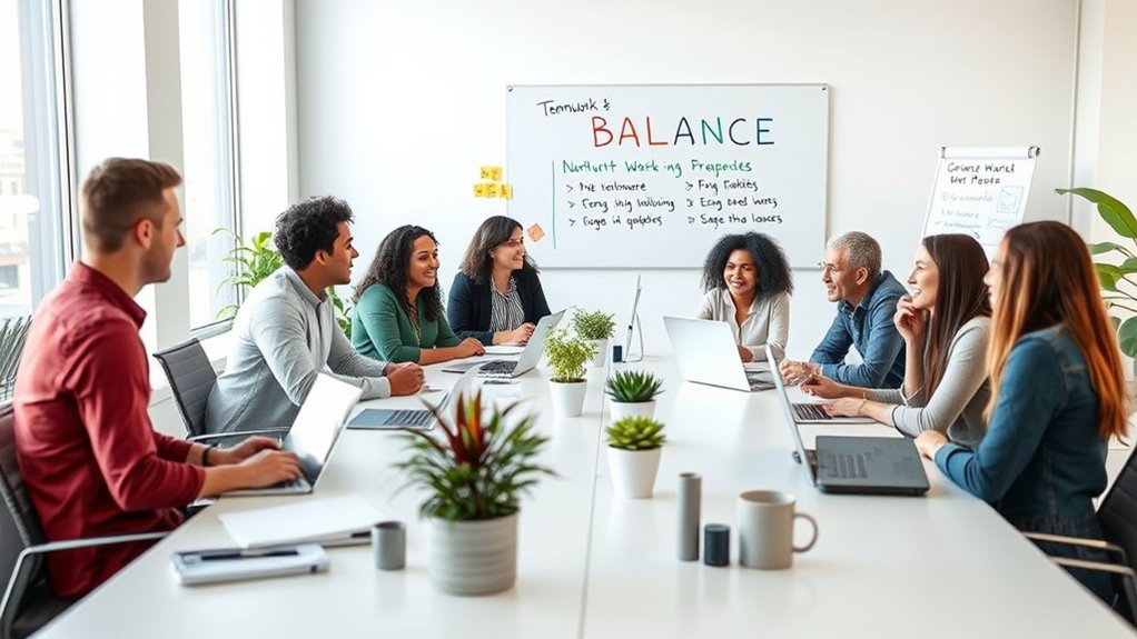 foster open communication and involvement