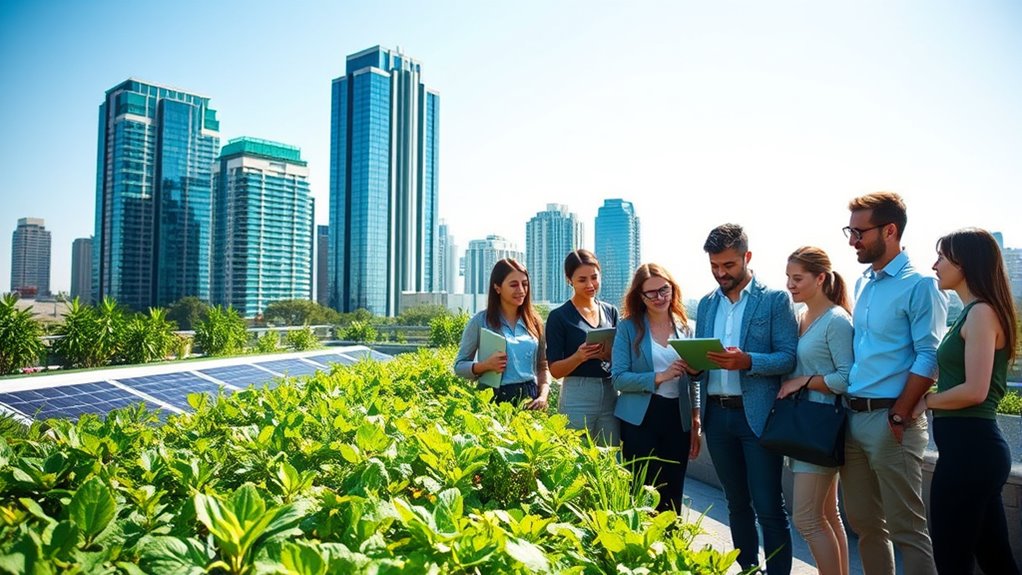 green sectors creating high demand