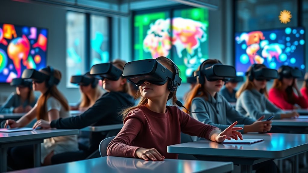 immersive vr classroom learning