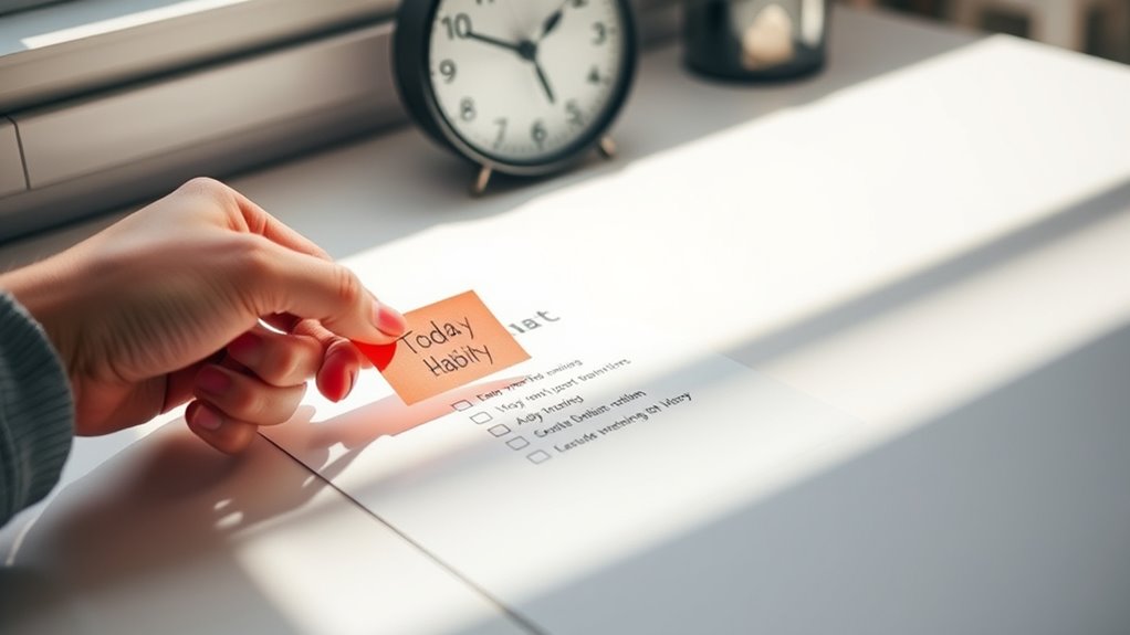 implementing consistent daily routines