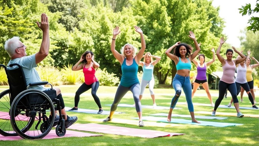 inclusive fitness workout design