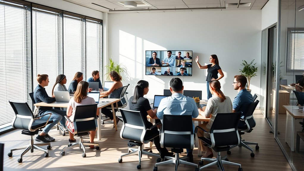 industry hybrid work differences