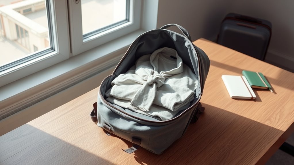 light packing mindful travel