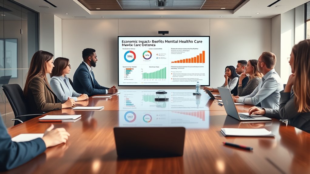 mental health investment yields economic benefits